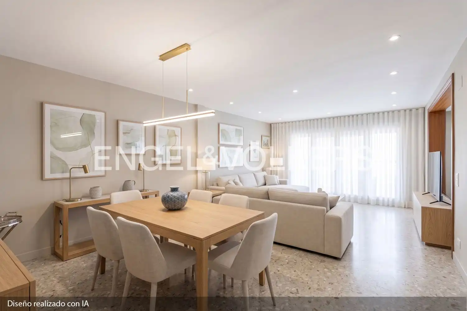 Sala de estar de Piso en venta en Valencia con Calefacción y Terraza