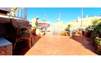 Terrace of Study for sale in Roquetas de Mar  with Heating, Private garden and Terrace