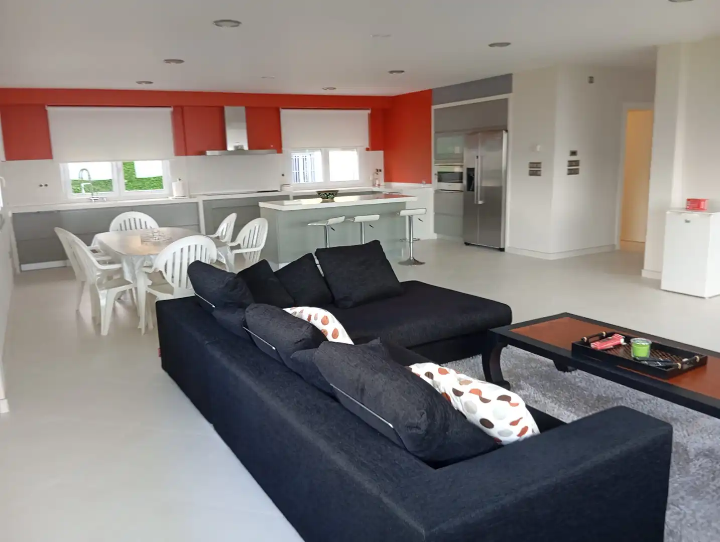Living room of Houses for sale in Carballo  with Heating, Furnished and Oven