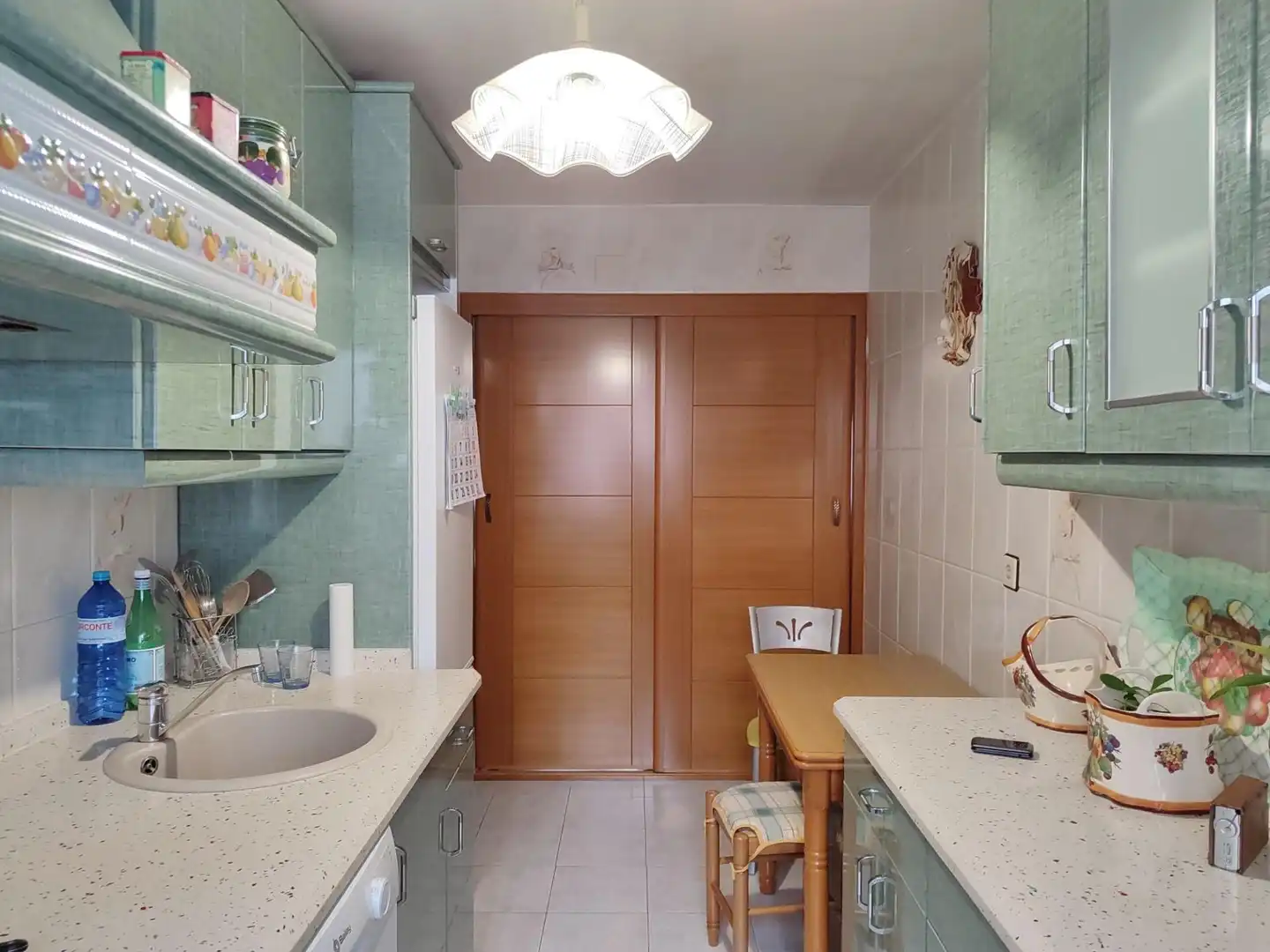 Kitchen of Flat for sale in Oviedo   with Heating and Storage room