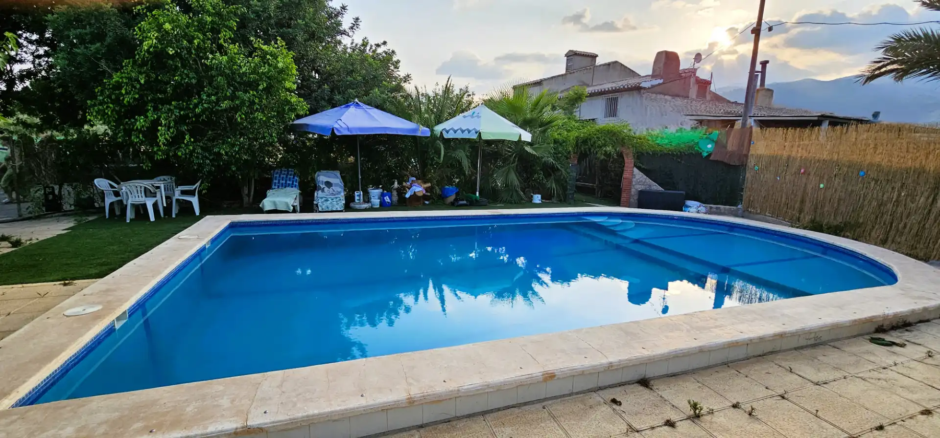 Piscina de Casa o xalet en venda en Totana amb Jardí privat, Terrassa i Traster