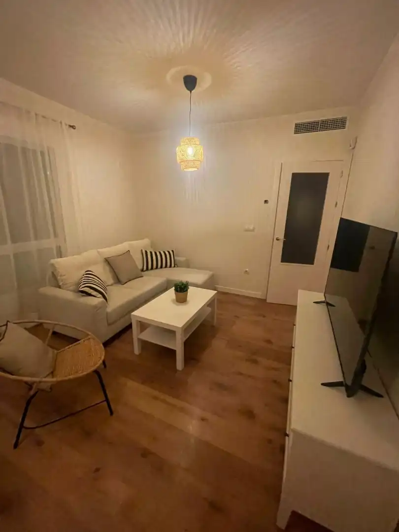 Wohnzimmer von Wohnung zur Miete in Sevilla mit Klimaanlage, Parkett und Abstellraum