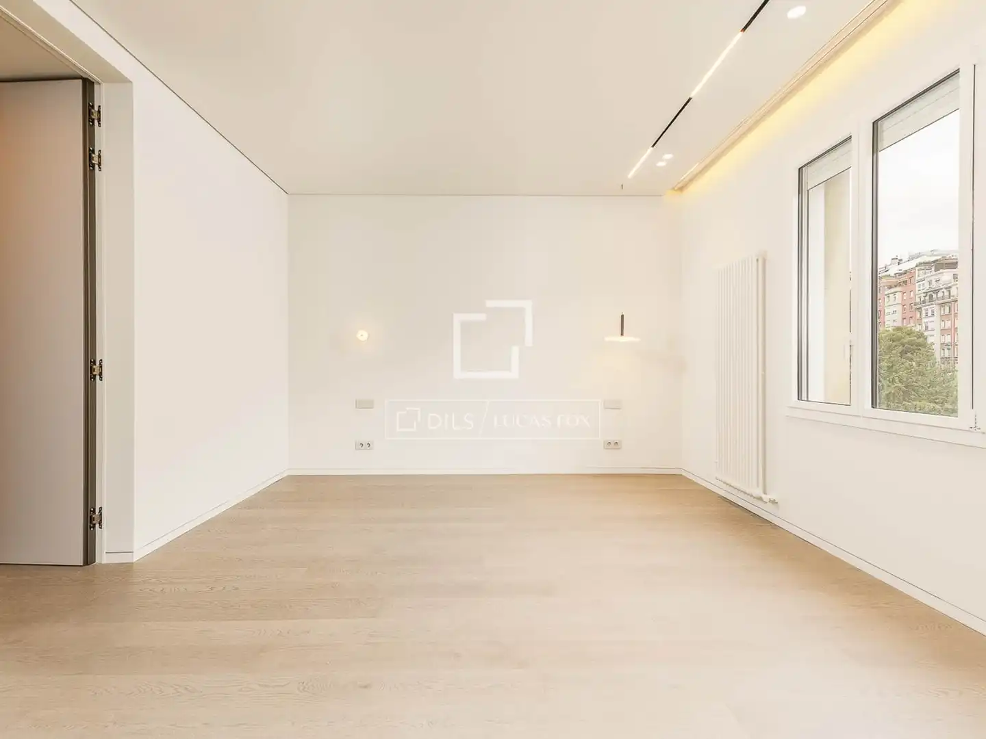 Sala de estar de Piso en venta en Sarrià - Sant Gervasi