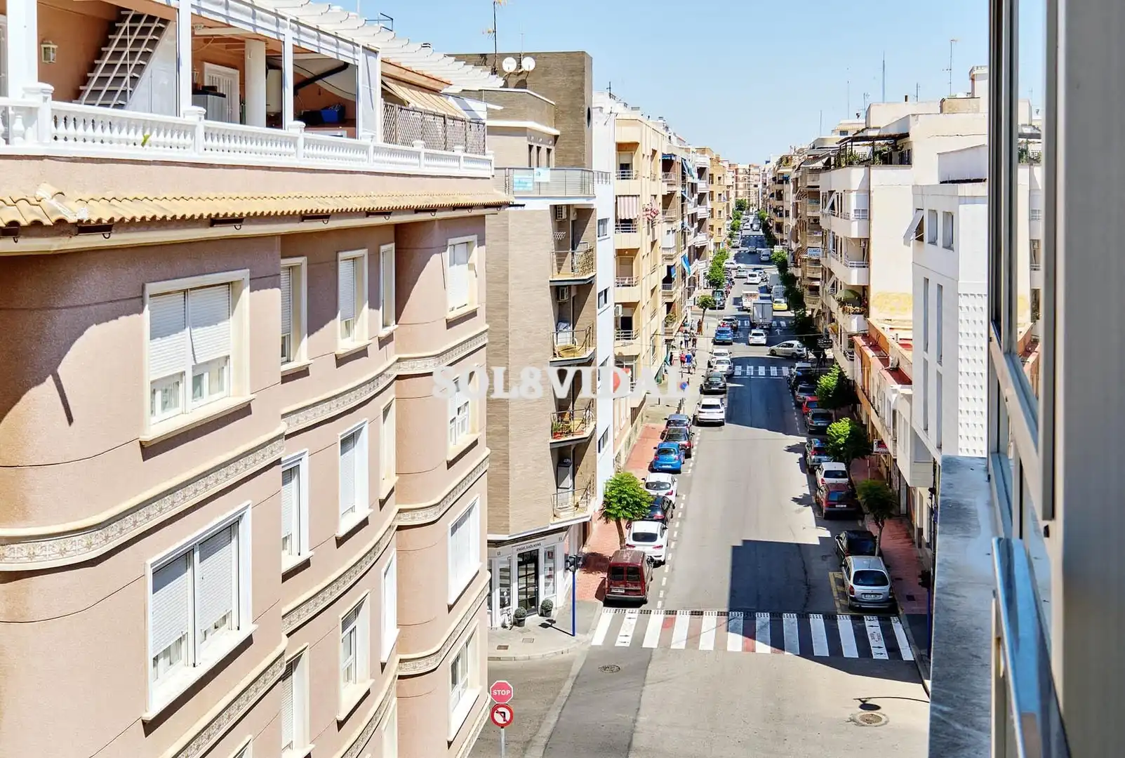 Exterior view of Attic for rent in Torrevieja  with Air Conditioner, Heating and Parquet flooring