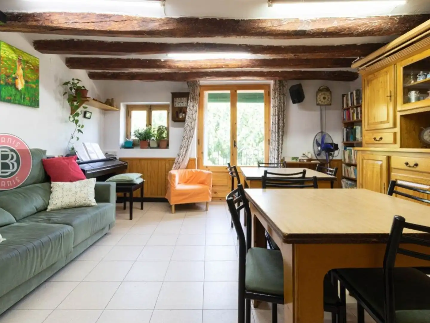 Sala d'estar de Casa o xalet en venda en Piera