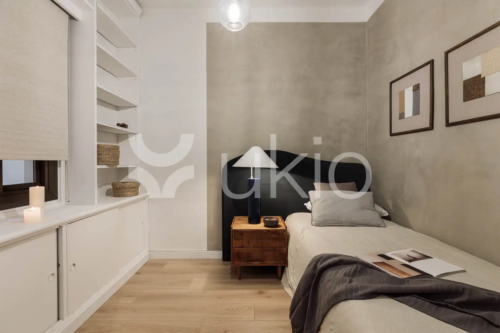 Habitación de Apartamento de alquiler en Barcelona con Aire acondicionado, Calefacción y Terraza