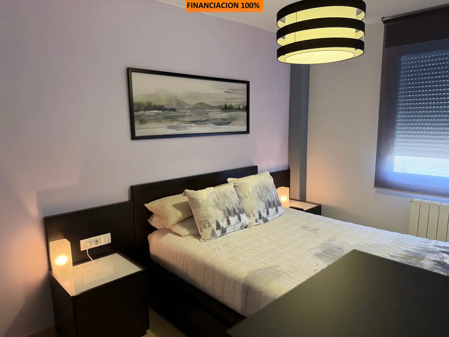 Schlafzimmer von Wohnung zum Verkauf in Zaragoza mit Klimaanlage, Heizung und Terrasse