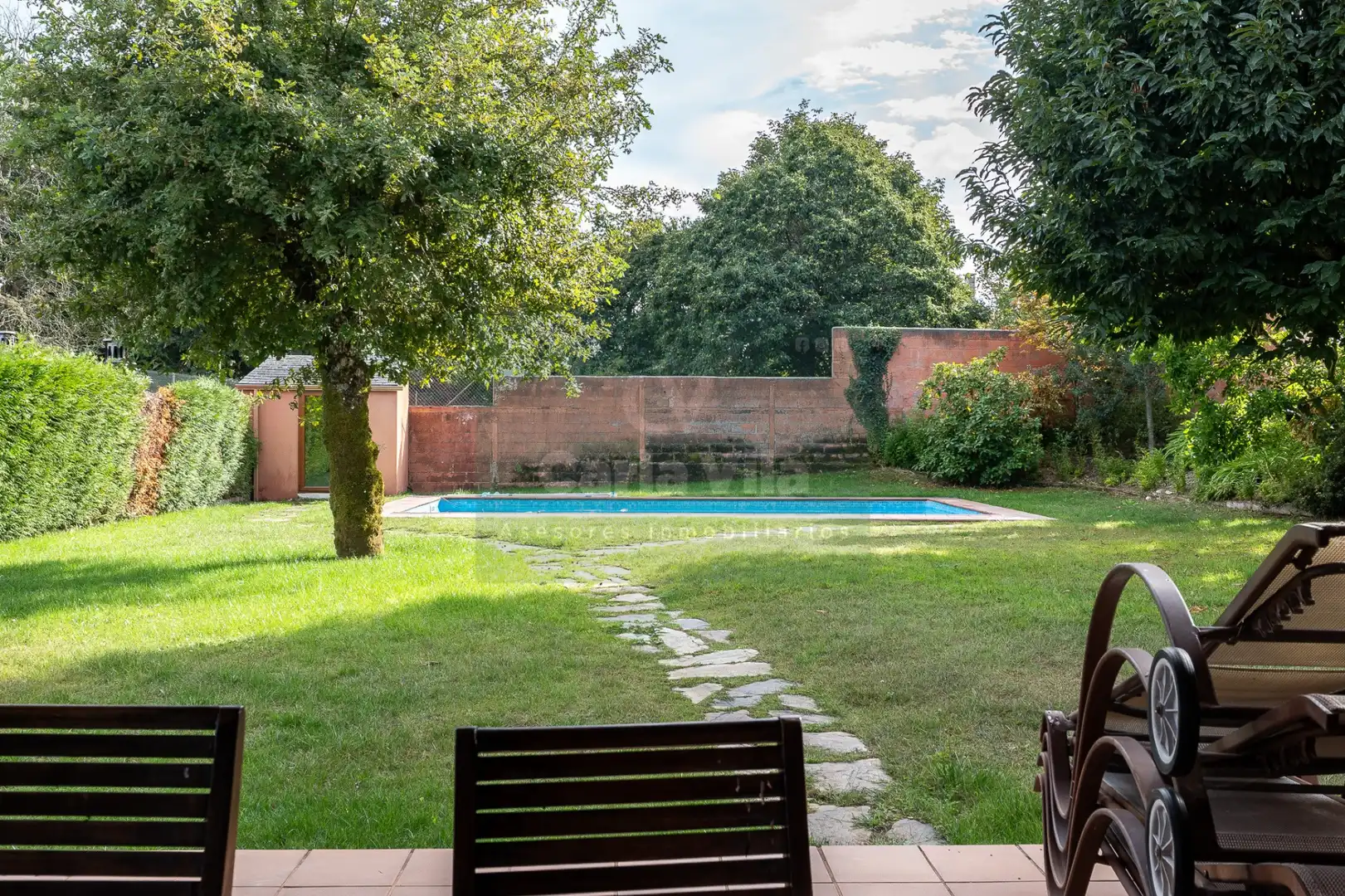 Jardín de Casa o chalet en venta en Lugo con Calefacción, Jardín privado y Parquet