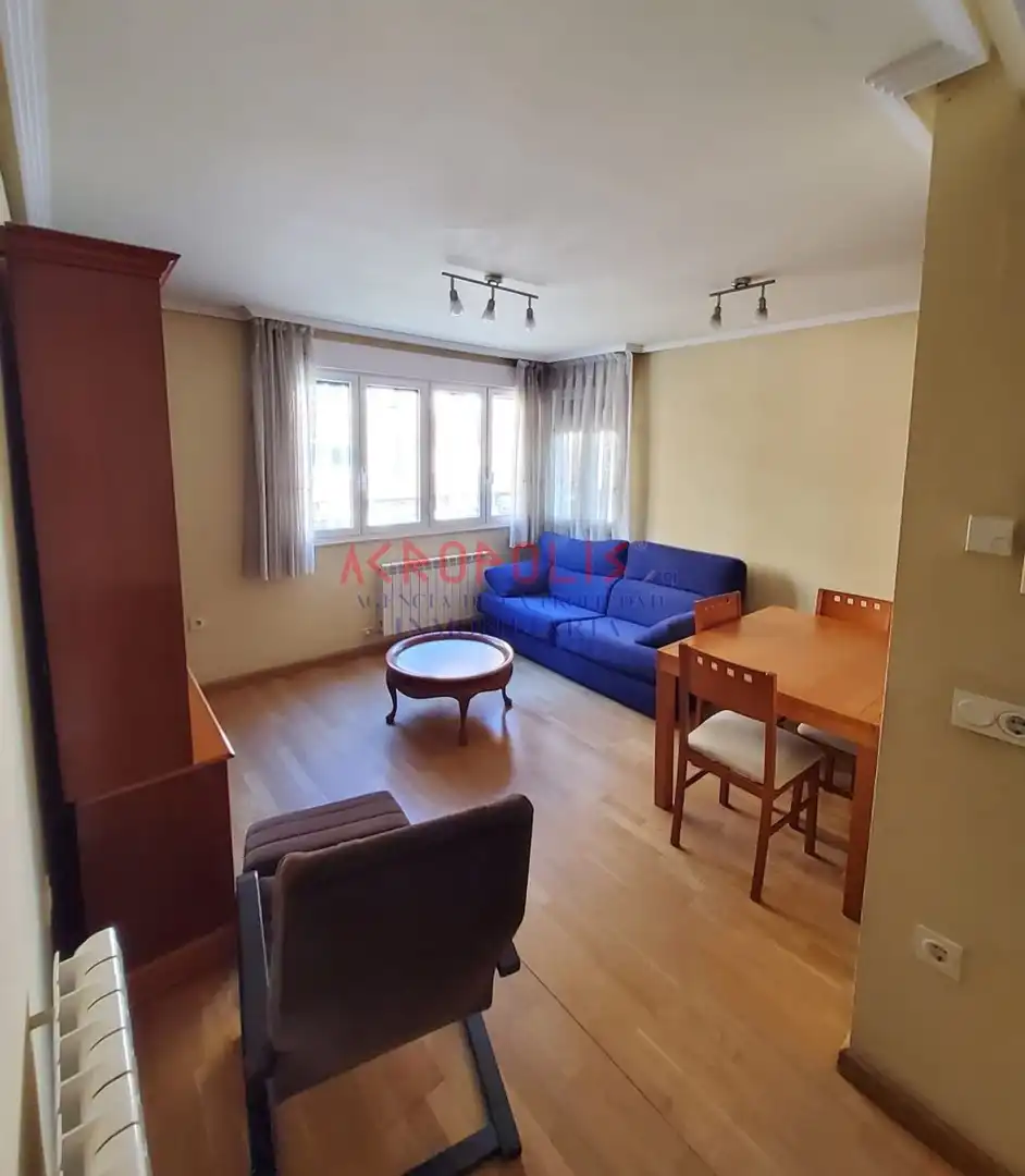 Sala d'estar de Apartament en venda en San Andrés del Rabanedo amb Calefacció, Terrassa i Traster