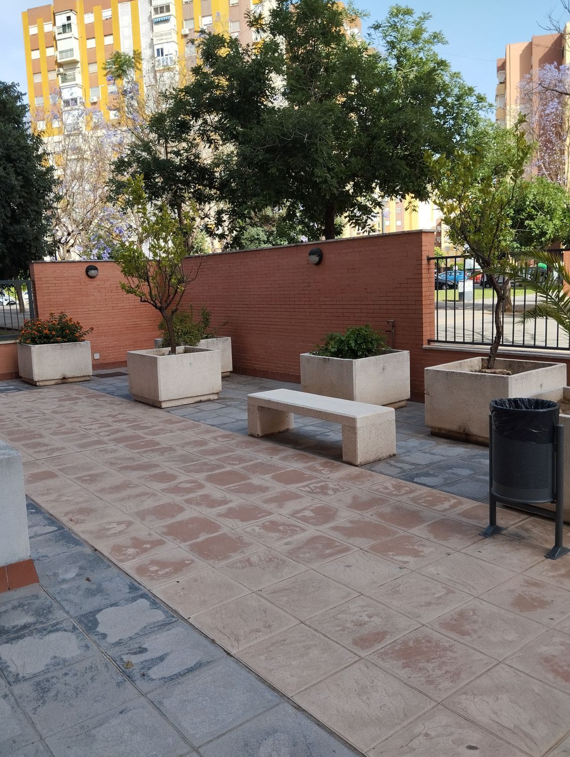 Terrace of Flat for sale in  Sevilla Capital  with Air Conditioner and Storage room
