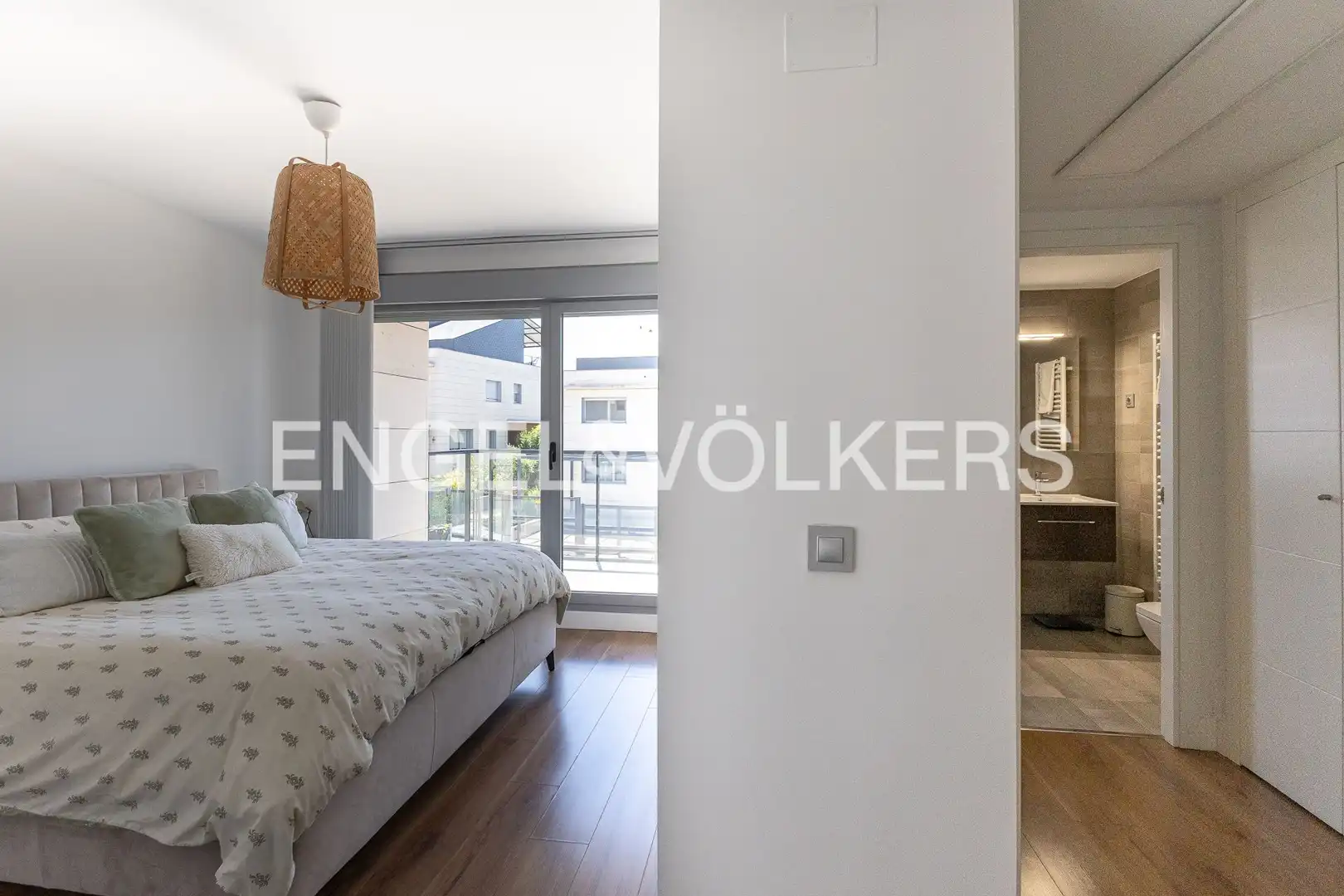 Bedroom of Detached homes for rent in Boadilla del Monte  with Air Conditioner, Heating and Private garden