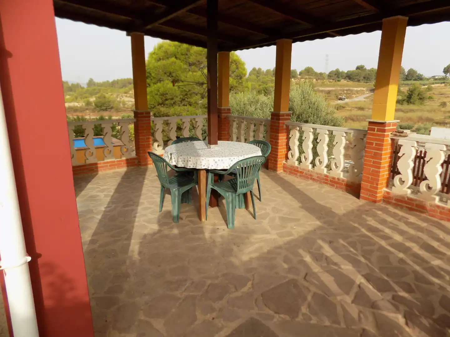 Terraza de Casa o chalet de alquiler en Montserrat con Jardín privado, Terraza y Trastero