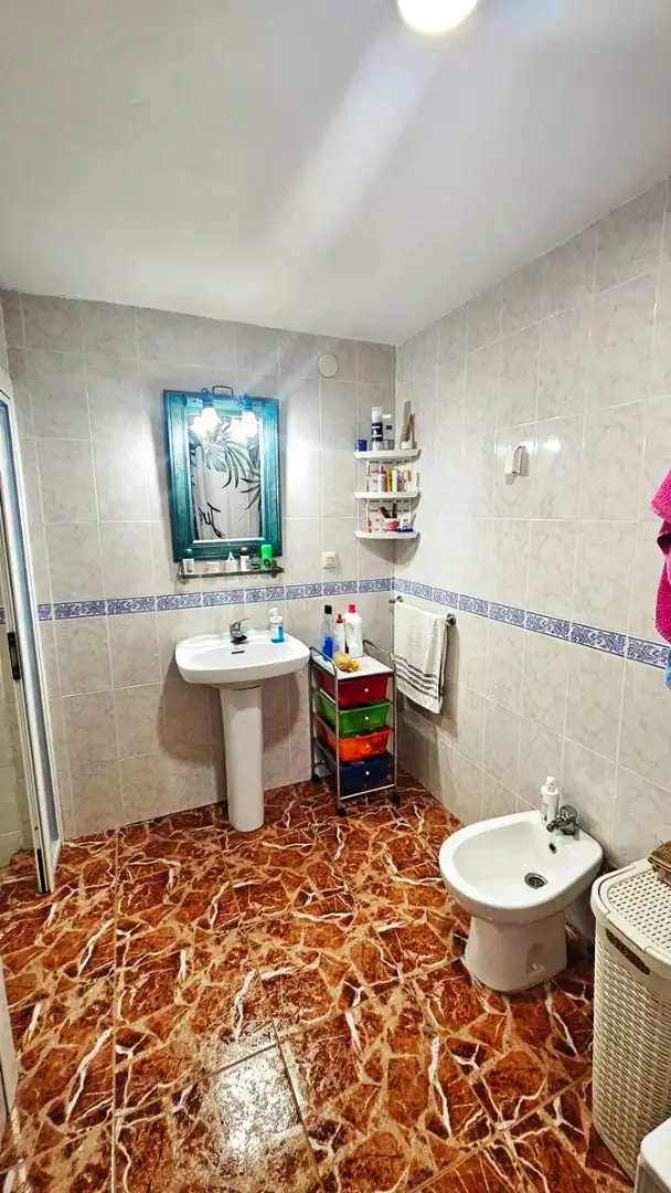 Bathroom of Houses for sale in Cortegana  with Private garden, Terrace and Storage room
