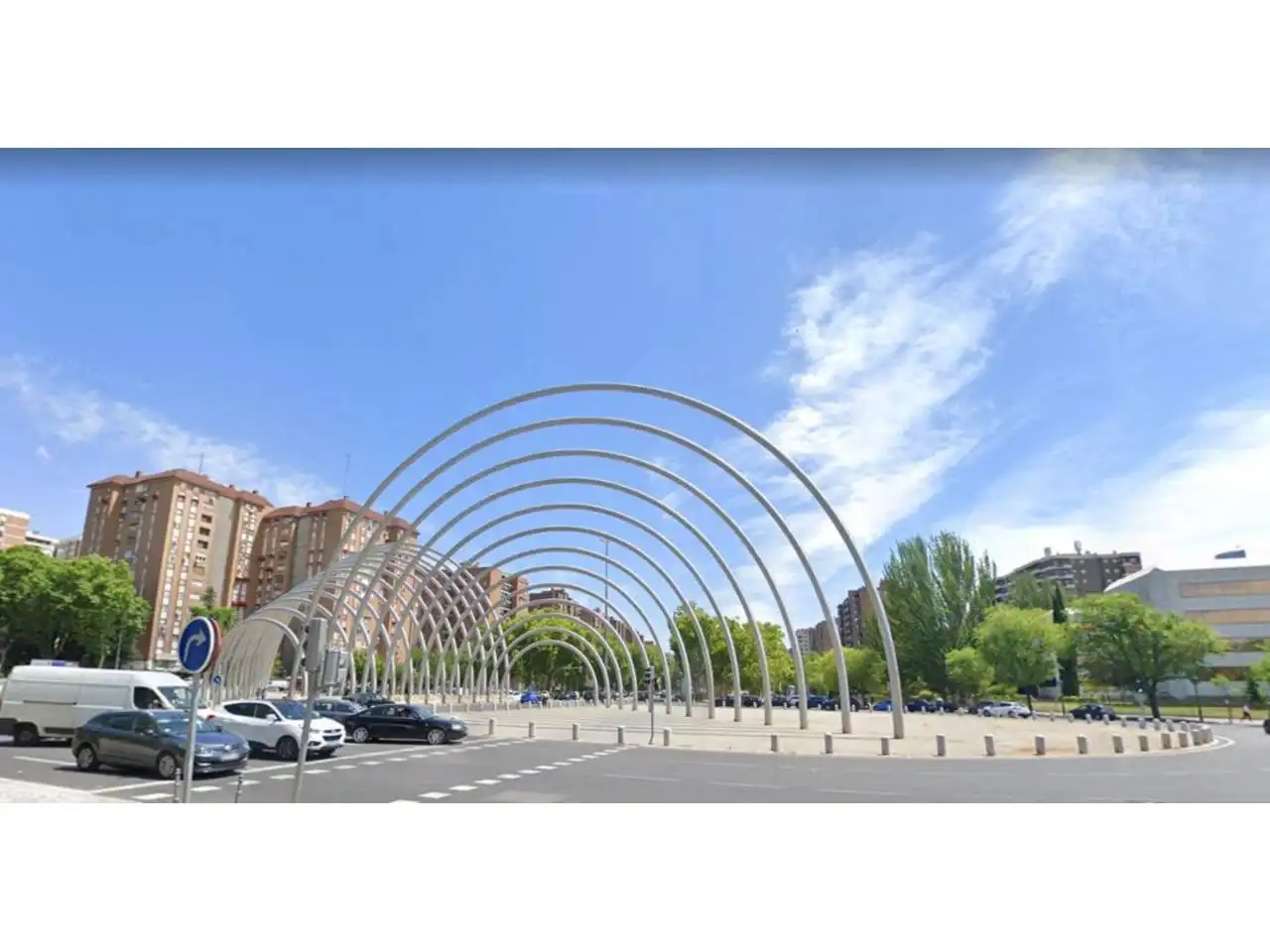 Vista exterior de Oficina de alquiler en Madrid con Aire acondicionado, Calefacción y Alarma