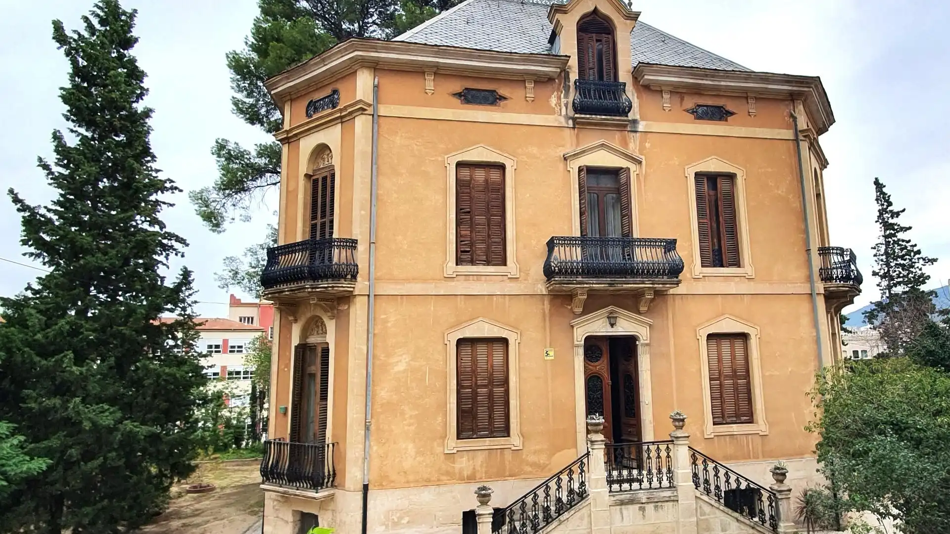 Vista exterior de Casa o chalet en venta en Alcoy / Alcoi con Jardín privado, Terraza y Trastero