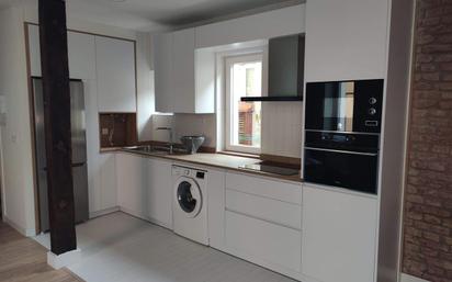 Kitchen of Flat for sale in Santander  with Heating, Parquet flooring and Furnished