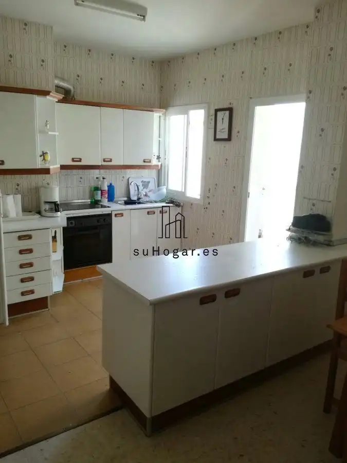Cocina de Piso de alquiler en Badajoz con Amueblado y Balcón