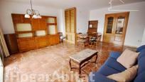 Living room of Flat for sale in Burriana / Borriana  with Heating, Parquet flooring and Terrace