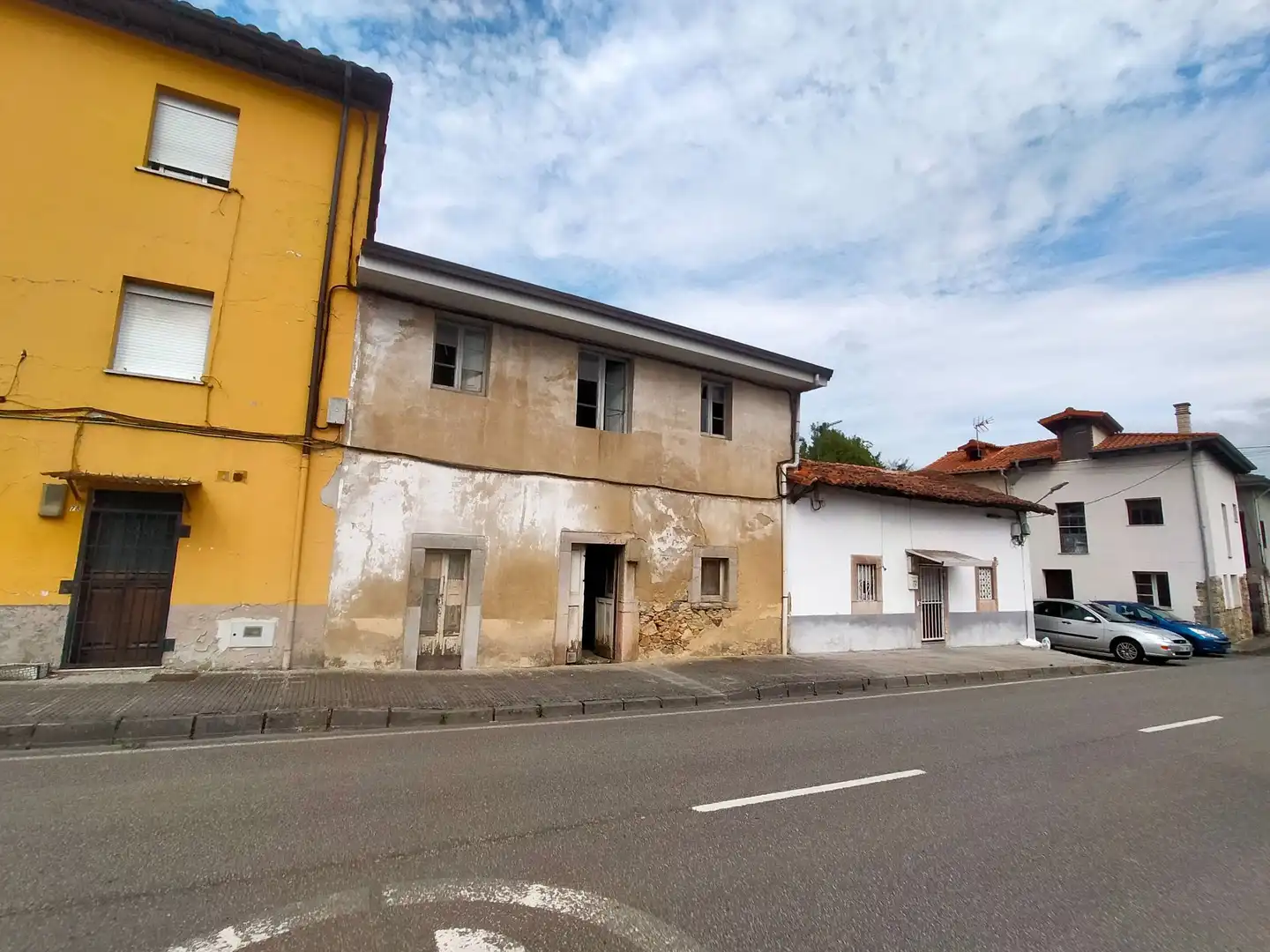 Vista exterior de Casa adosada en venta en Pravia