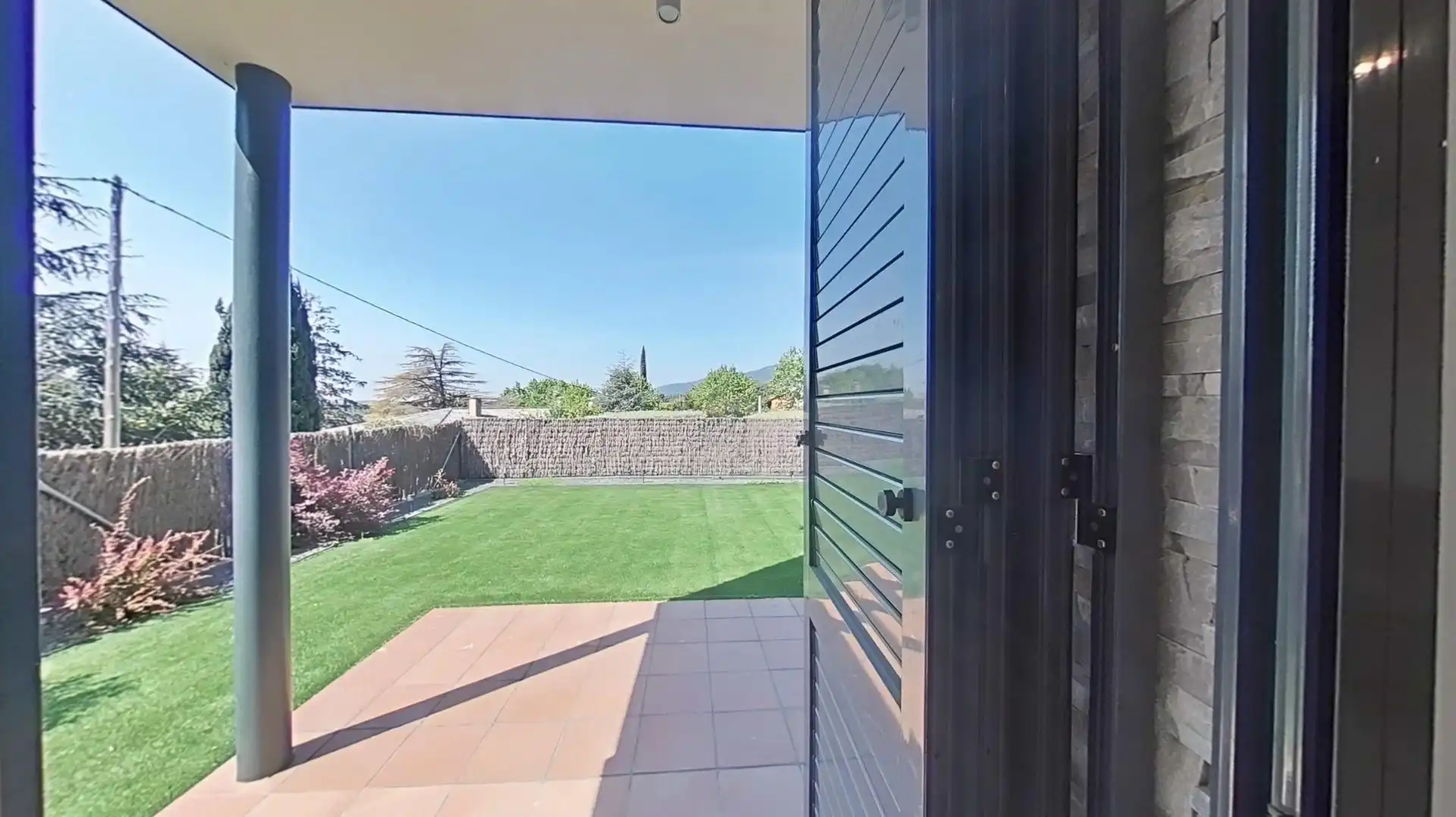 Terrassa de Casa o xalet en venda en Campins amb Calefacció, Jardí privat i Terrassa