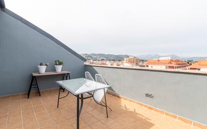 Terrasse von Dachboden zum verkauf in Pedreguer mit Klimaanlage, Heizung und Terrasse