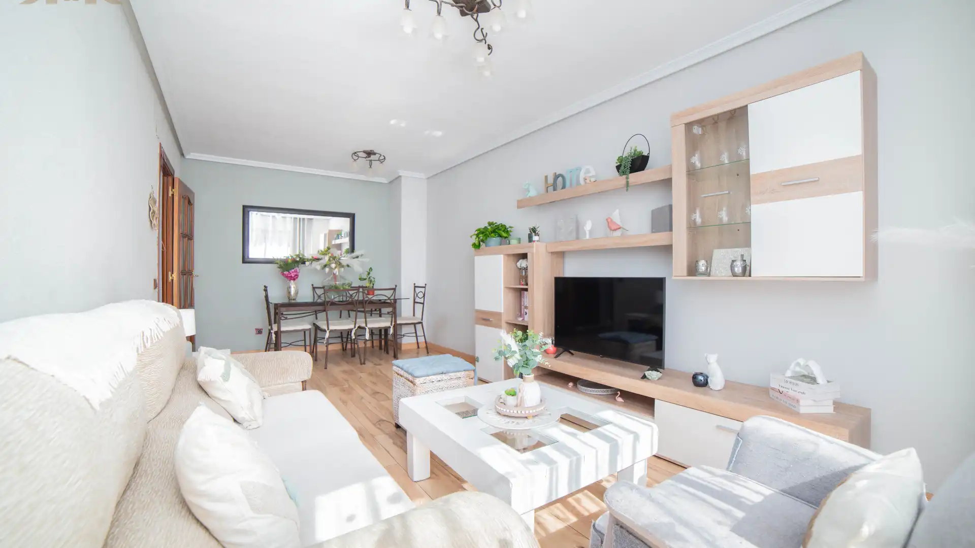 Living room of Flat for sale in Alcorcón  with Heating and Furnished