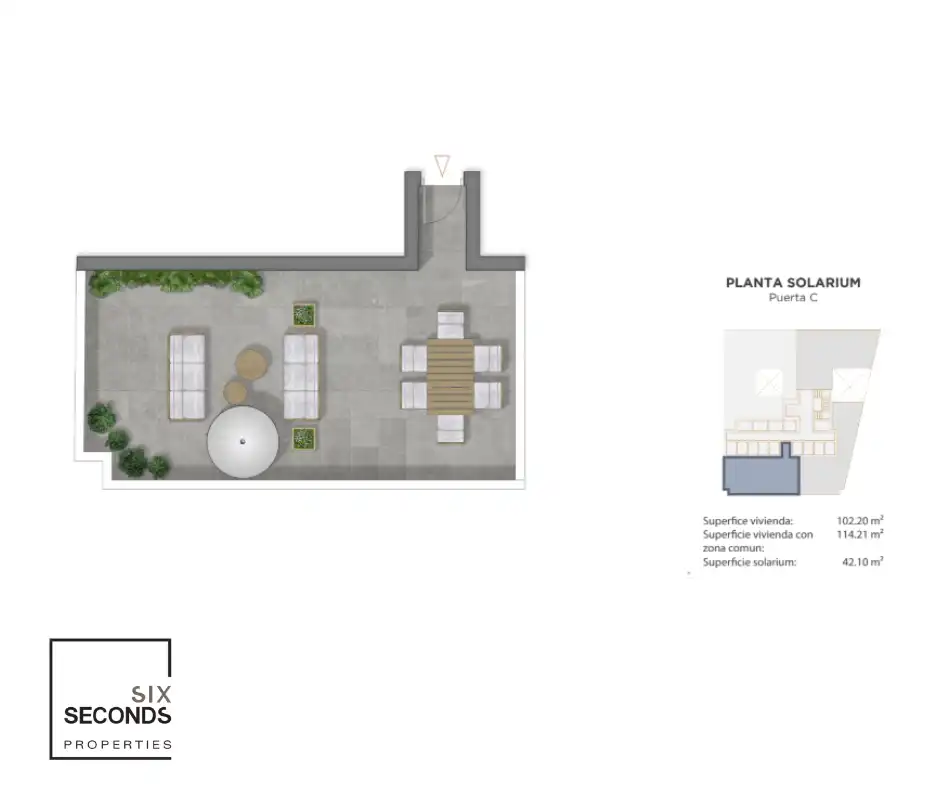 Ático con piscina en venta en Pueblo, imagen 17