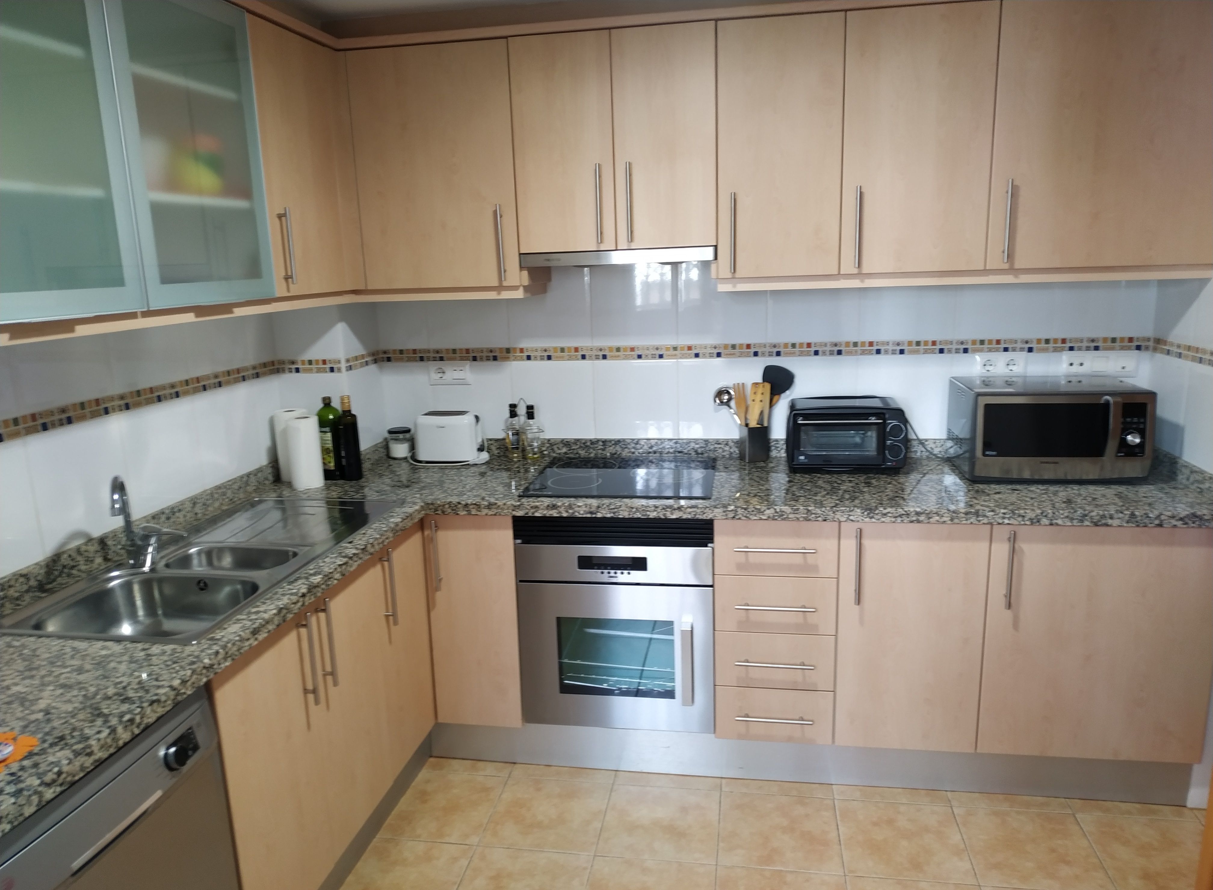 Cuina de Pis de lloguer en Alcoy / Alcoi amb Calefacció, Traster i Moblat