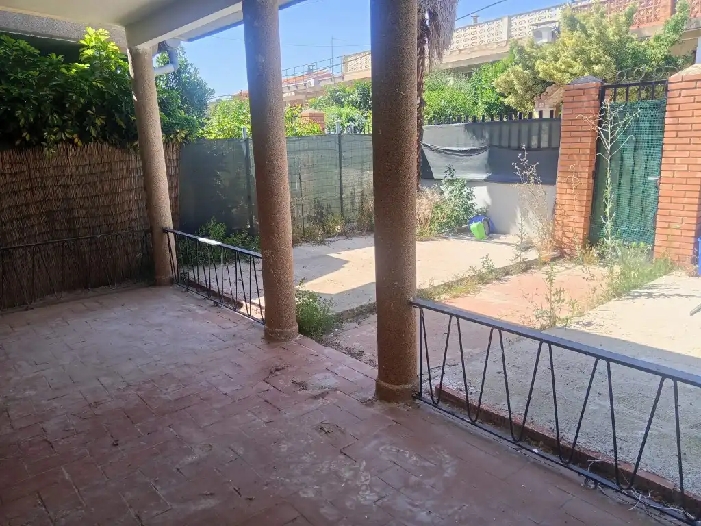 Terrassa de Finca rústica de lloguer en Calles amb Jardí privat, Terrassa i Forn