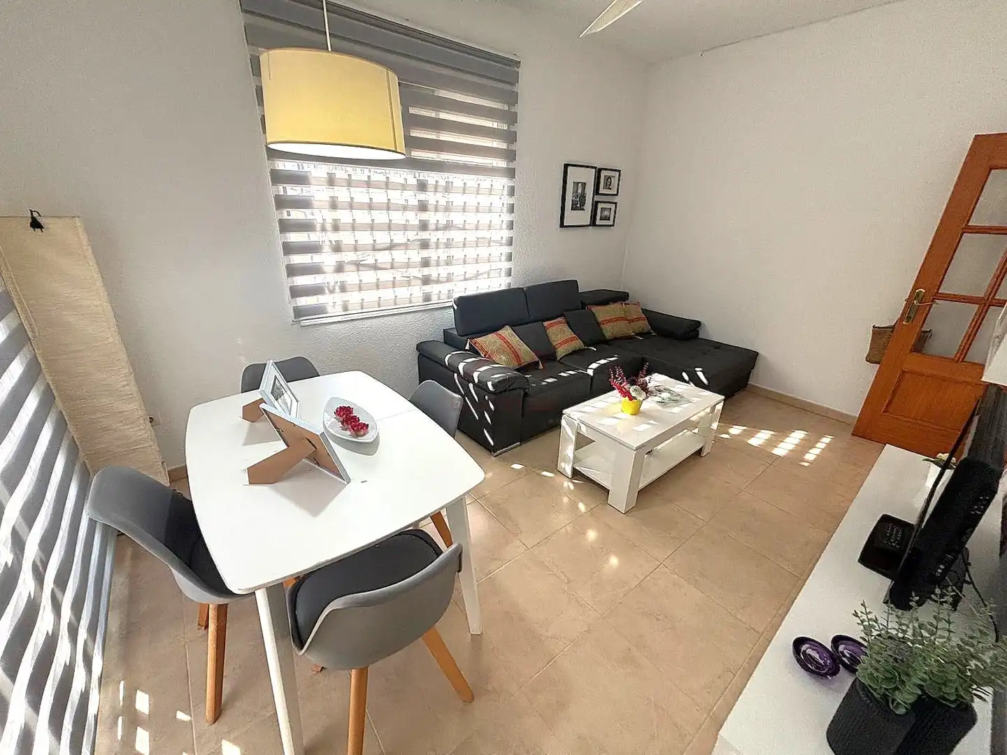 Living room of Houses for rent in Elche / Elx  with Air Conditioner, Terrace and Furnished