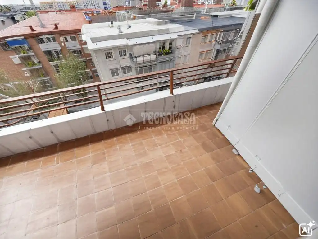 Balcony of Flat for sale in Móstoles  with Air Conditioner