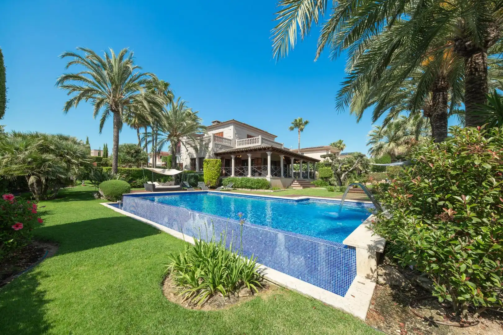 Piscina de Casa o xalet de lloguer en Marratxí amb Aire condicionat, Jardí privat i Parquet