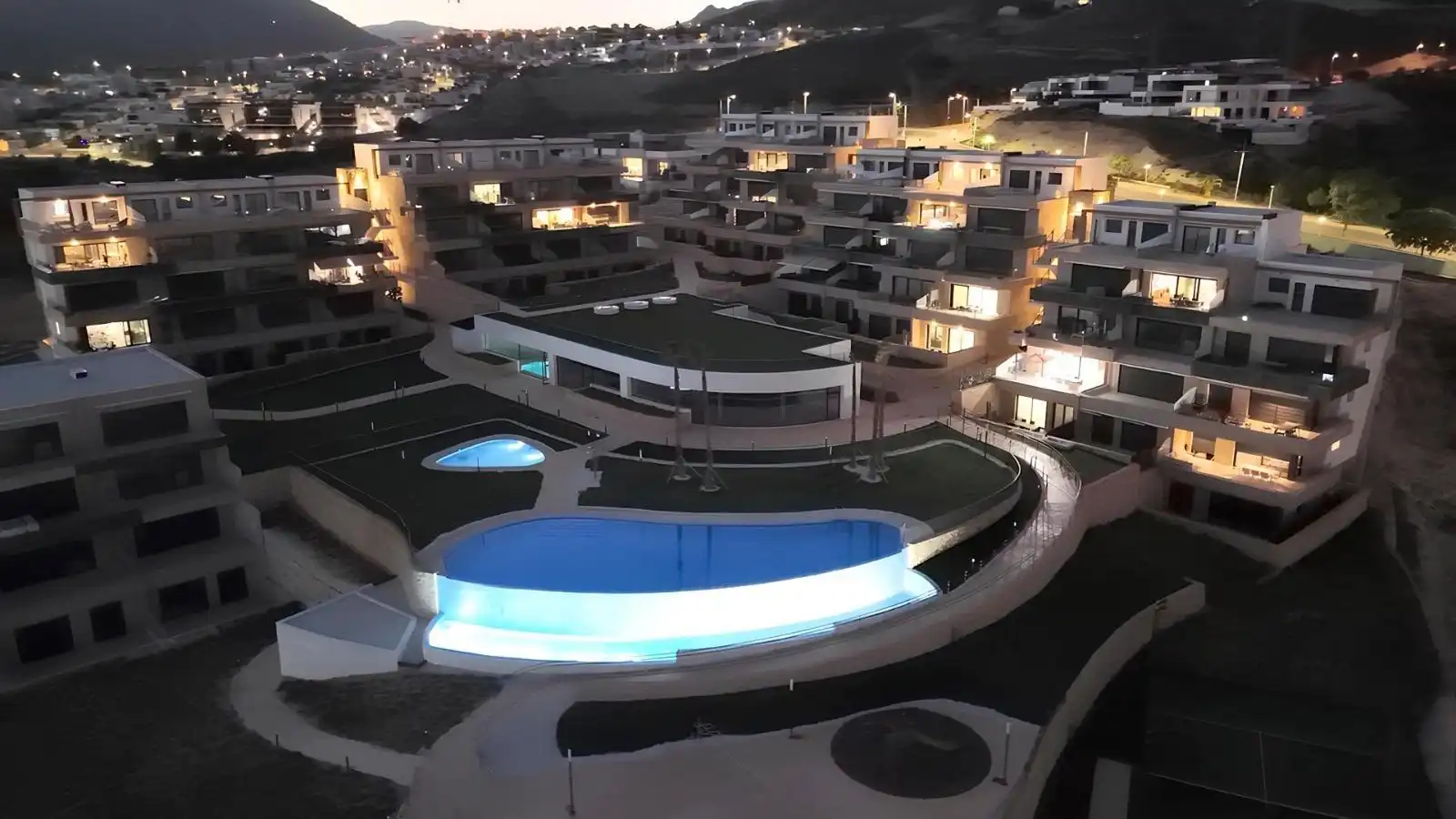 Piscina de Pis en venda en Finestrat Pueblo