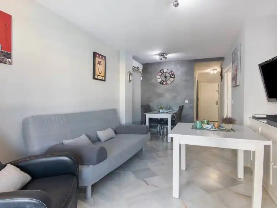 Living room of Flat for sale in El Portil  with Air Conditioner and Swimming Pool
