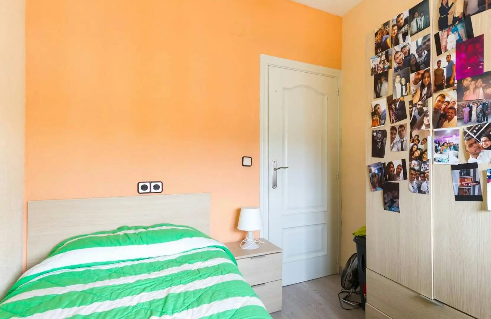 Bedroom of Flat for share in Getafe  with Air Conditioner, Heating and Furnished