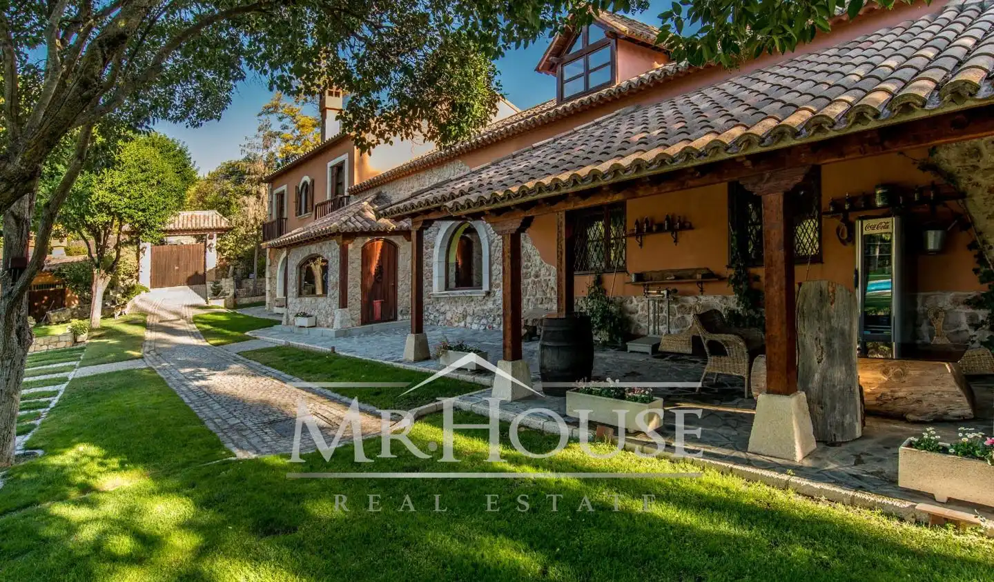 Vista exterior de Casa o chalet en venta en Carabaña con Calefacción, Jardín privado y Terraza