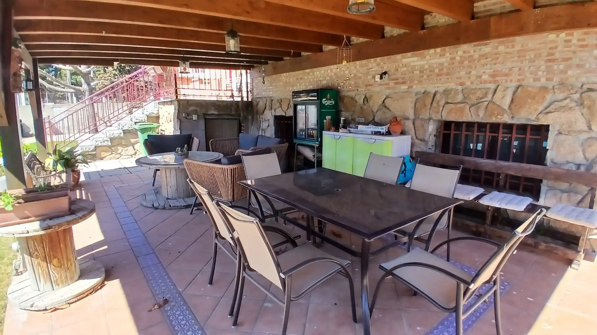 Terraza de Casa o chalet en venta en Guadarrama con Calefacción, Jardín privado y Terraza