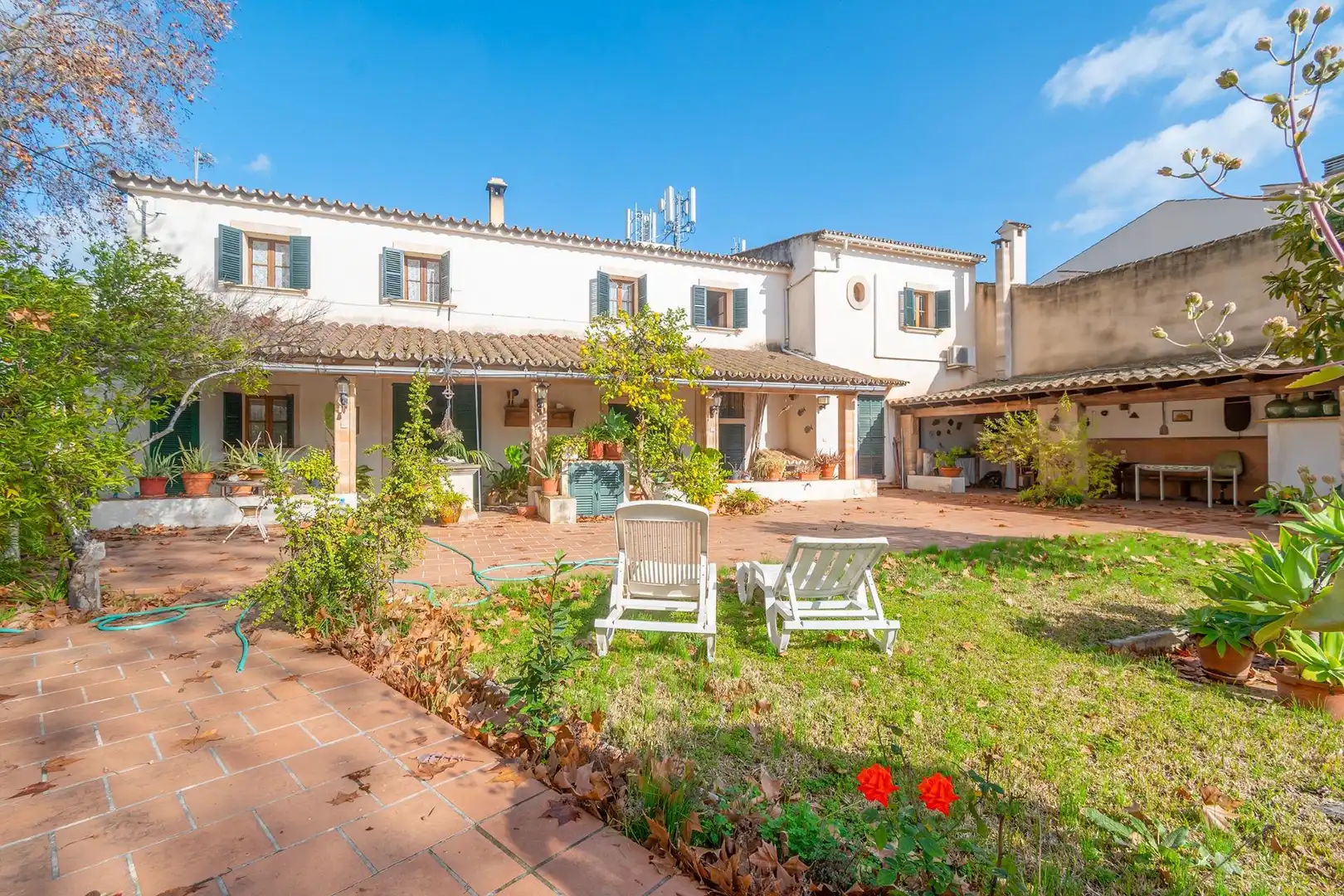 Jardí de Casa o xalet en venda en  Palma de Mallorca amb Calefacció, Jardí privat i Terrassa