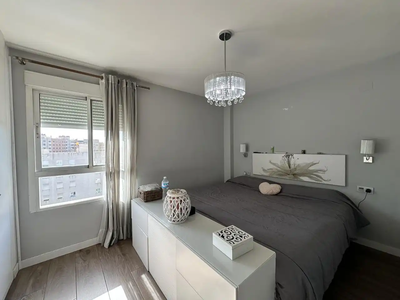 Bedroom of Flat for sale in Alicante / Alacant  with Air Conditioner, Parquet flooring and Storage room