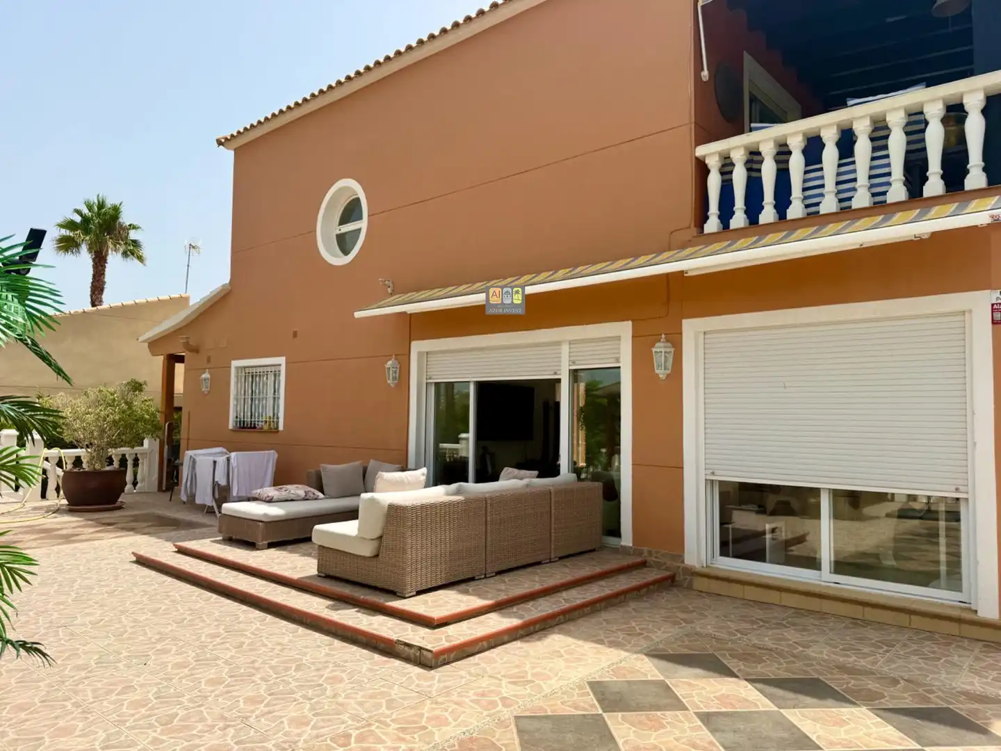 Terrassa de Casa o xalet en venda en La Nucia amb Aire condicionat, Calefacció i Jardí privat