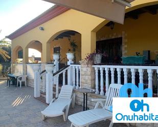 Terrace of Flat for sale in Aljaraque  with Air Conditioner, Private garden and Storage room