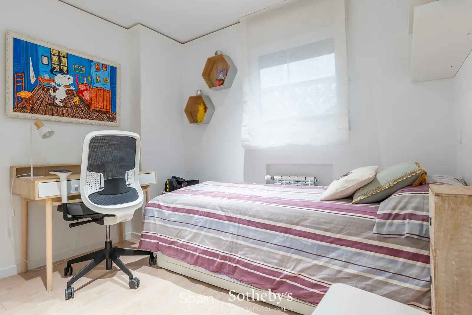 Dormitori de Apartament en venda en Madrid amb Aire condicionat, Calefacció i Terrassa