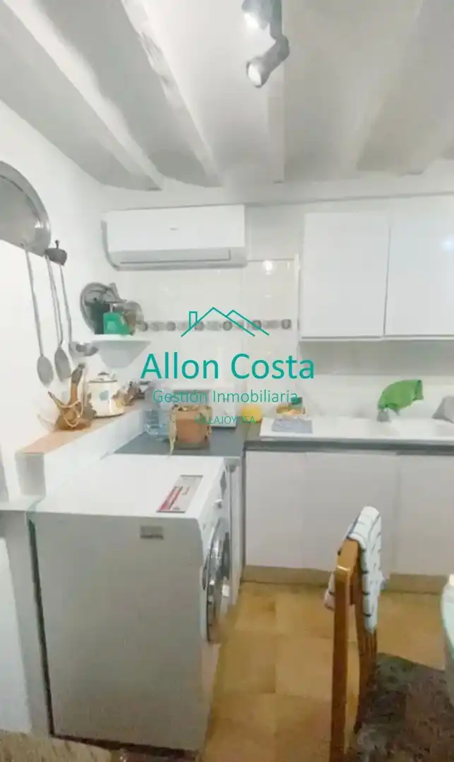 Cuina de Casa adosada en venda en Villajoyosa / La Vila Joiosa amb Aire condicionat