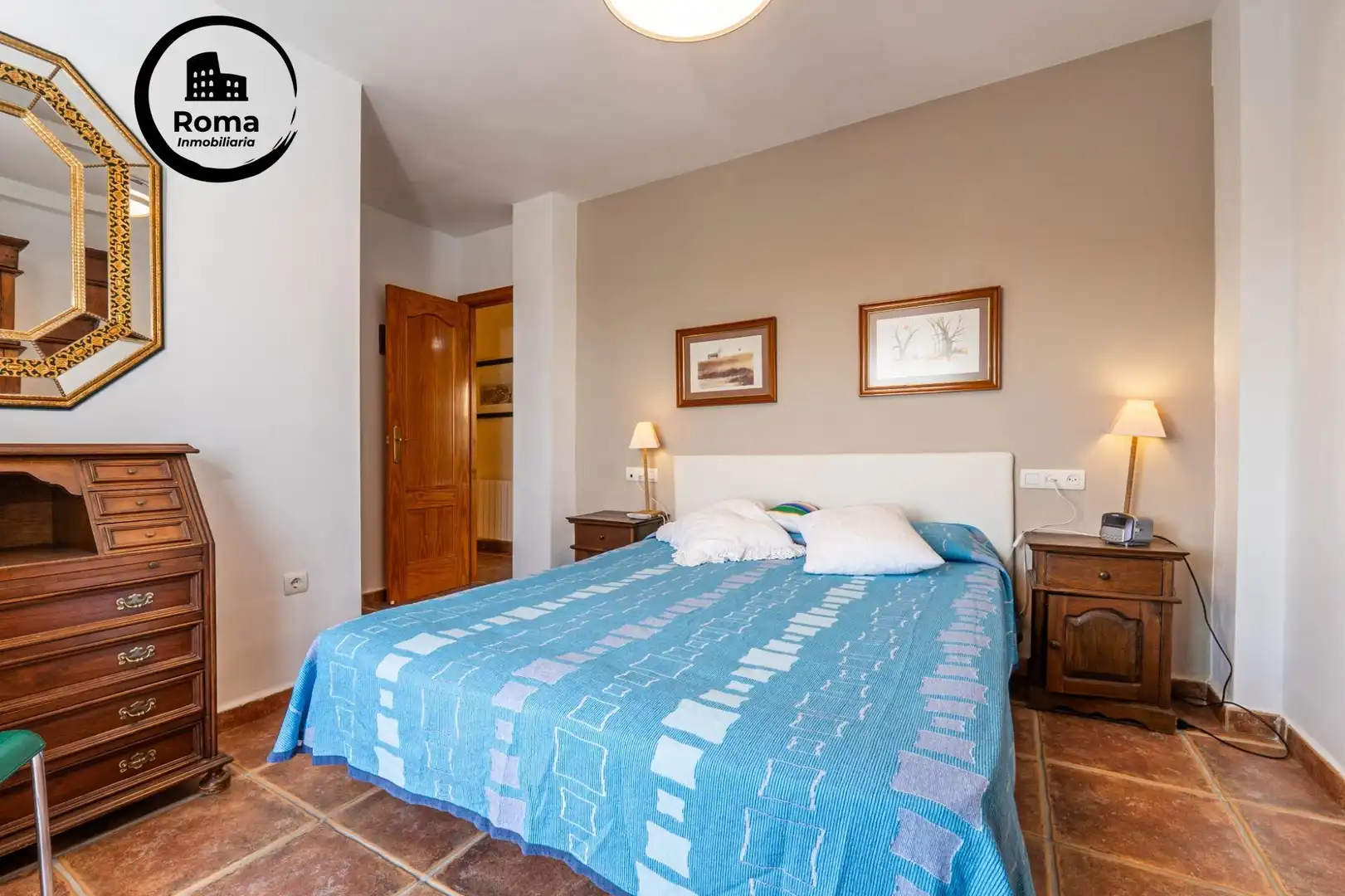 Dormitori de Casa o xalet en venda en La Zubia amb Aire condicionat, Calefacció i Jardí privat
