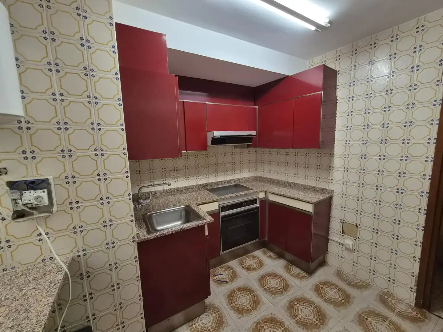 Küche von Wohnung zur Miete in Moncada mit Möbliert und Balkon