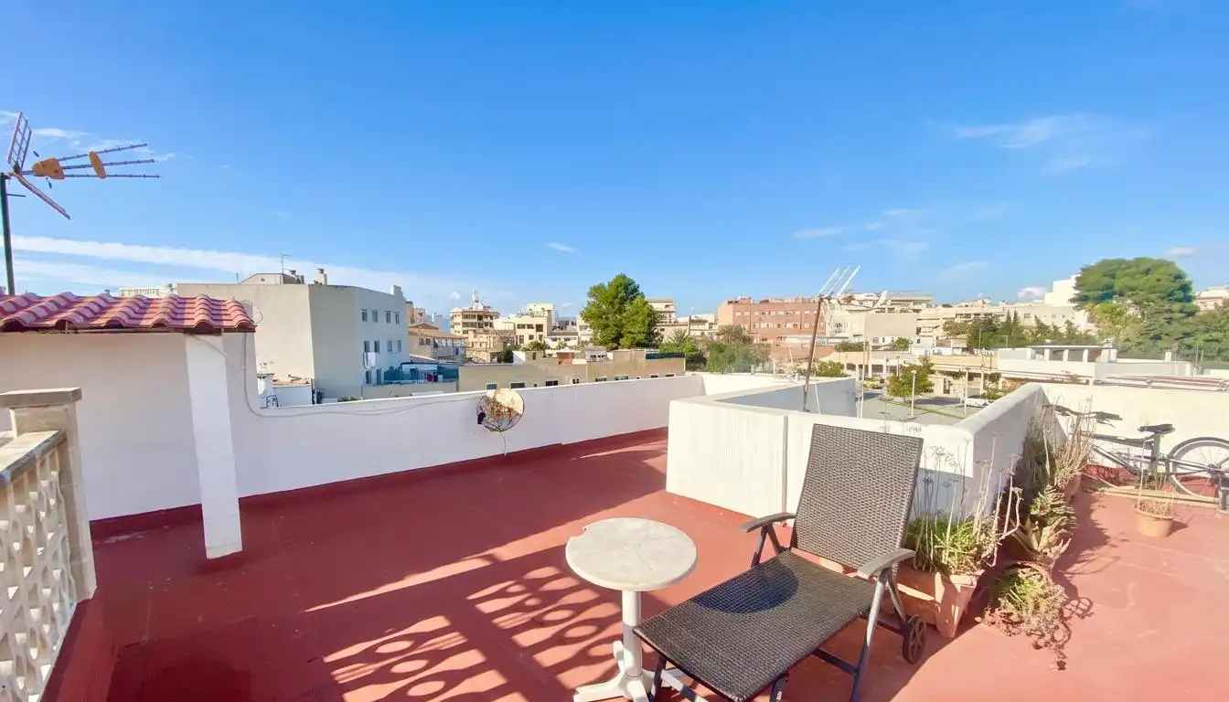 Terrace of Flat for sale in  Palma de Mallorca  with Terrace, Storage room and Furnished