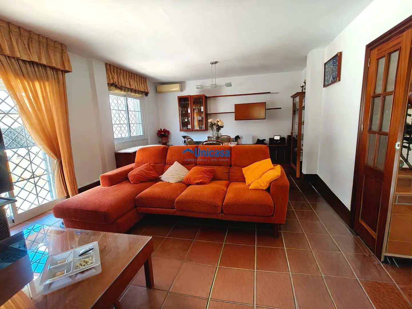 Sala de estar de Casa o chalet en venta en Málaga con Aire acondicionado, Jardín privado y Terraza