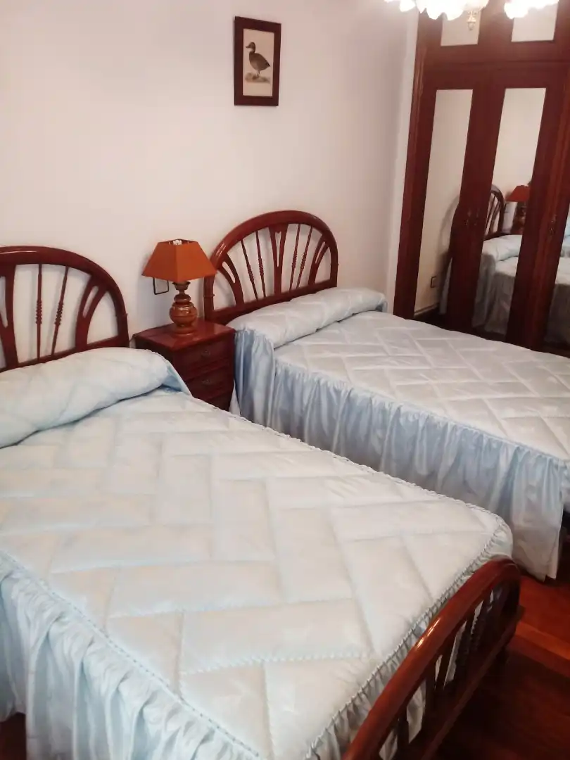 Schlafzimmer von Wohnung zur Miete in Villarcayo de Merindad de Castilla la Vieja mit Heizung, Terrasse und Möbliert