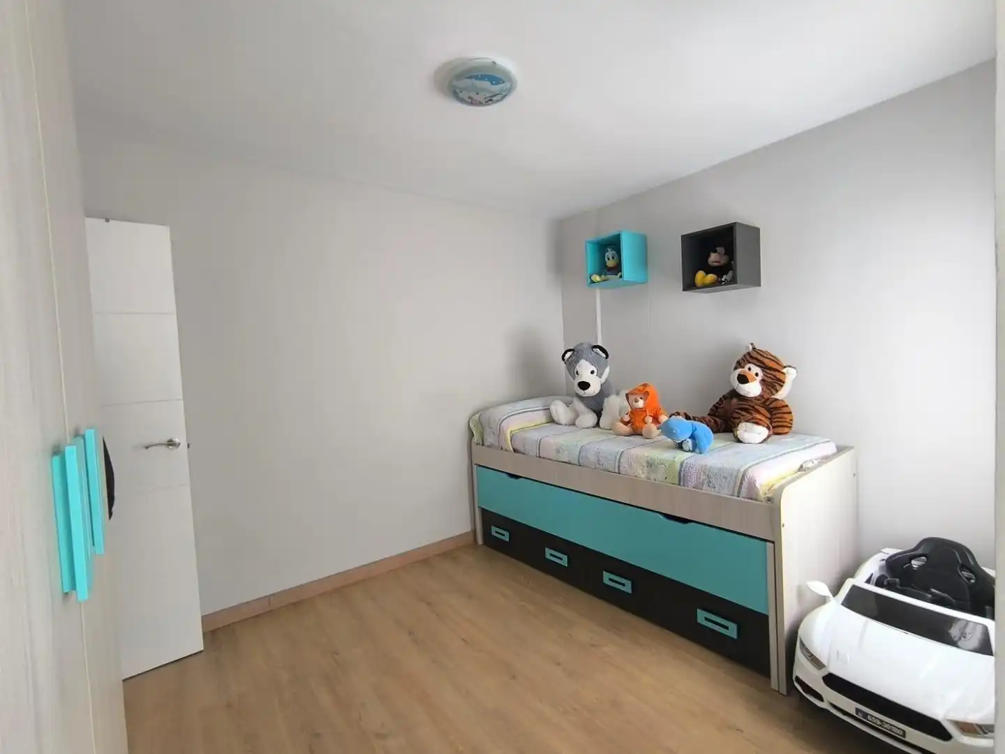 Schlafzimmer von Maisonette zum Verkauf in Alhaurín de la Torre mit Klimaanlage, Parkett und Terrasse