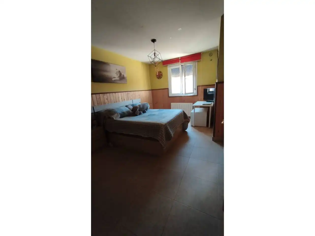 Schlafzimmer von Einfamilien-Reihenhaus zum Verkauf in Ocaña mit Heizung, Privatgarten und Möbliert